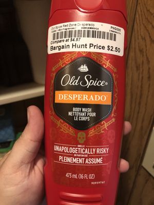 Must find more of the elusive Desperado scent so my man can smell this good all the time.