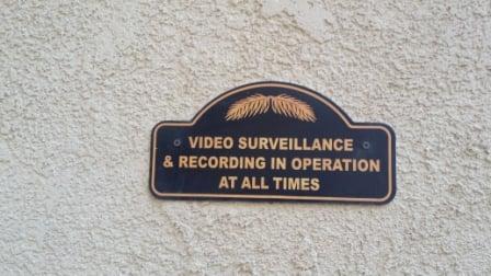 this is the only complex with security cameras