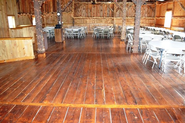 dance floor area