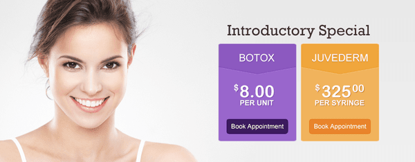 Professional, affordable and discreet Botox & Juvederm treatments in New York and New Jersey.  Call for a FREE consultation!