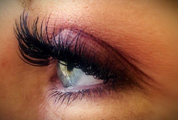 Lashes for everyday, all day!  NovaLash eyelash extensions by Amber.