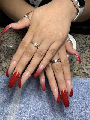 Ompre and design nails