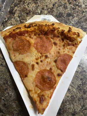 Pepperoni pizza.