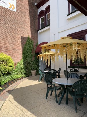 Outdoor seating