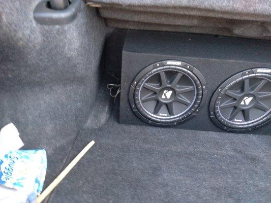 12's Kicker Comp install