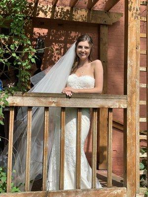 Bride at venue