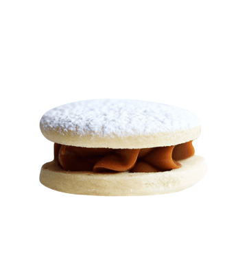 Alfajores (Peruvian short-bread cookies filled with dulce de leche)