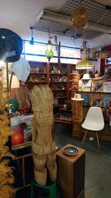 Another shot of the eclectic wares at the shop.