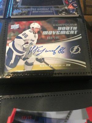 Nikita Kucherov Autograph 050/399