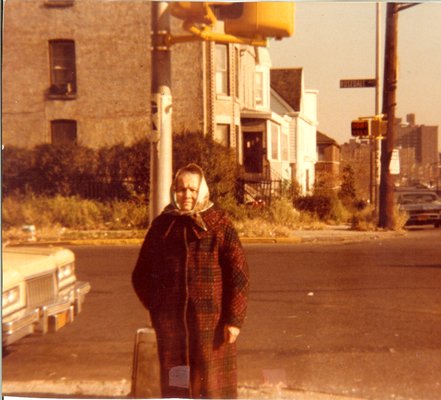 MARIA RODRIGUEZ IN ROSEDALE AVENUE BRONX, NEW YORK CITY 1964!!!