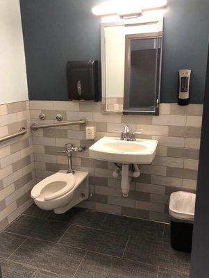 Patient's private bathroom