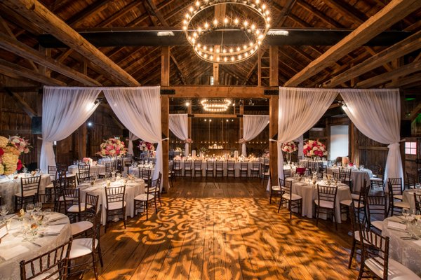 Bank Barn restored into a wedding venue.