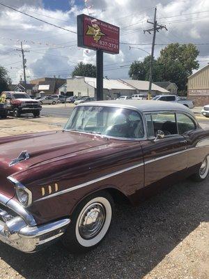 Our customers trust us with their classics! 57 Bel Air