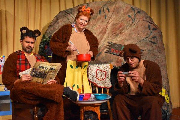 Goldilocks and the Three Bears. Saturdays at 1pm