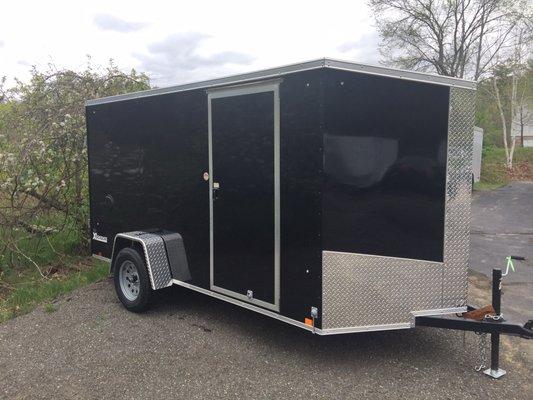 2017 Cargo Express 6x12 Ramp door