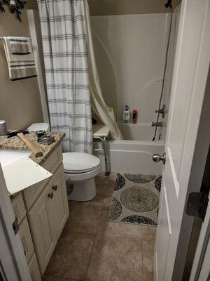 Bathroom remodel