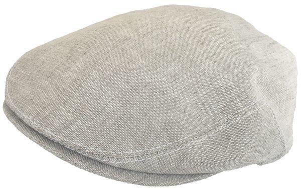 Headchange Made in USA 100% Linen Newsboy Hat