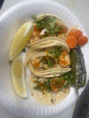 Shrimp tacos