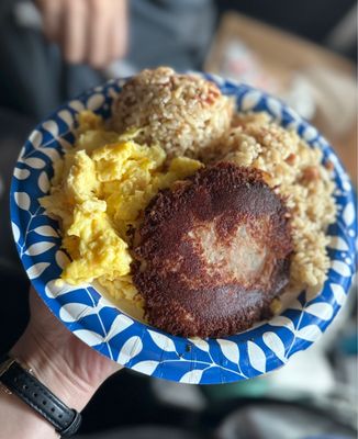 Corned Beef Hash sub Fried Rice