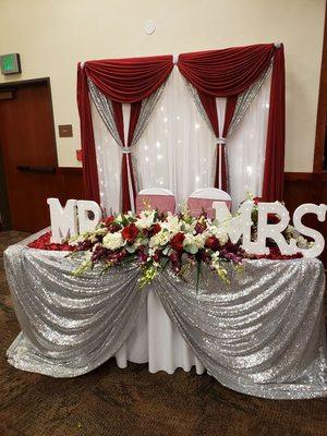 P&M Party Rentals, Mr & Mrs