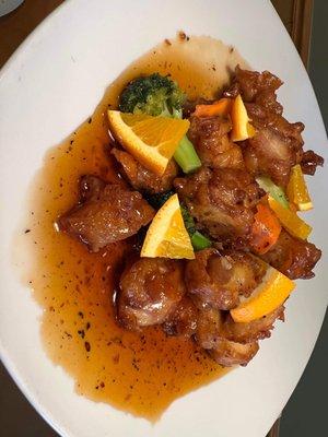 Orange chicken