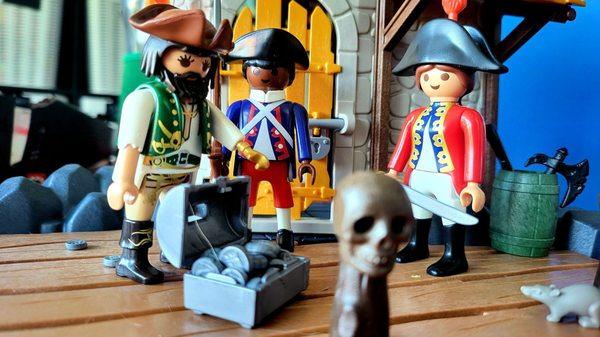 One of my grandson's newest Playmobil sets.