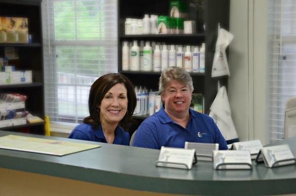 Our front desk staff!