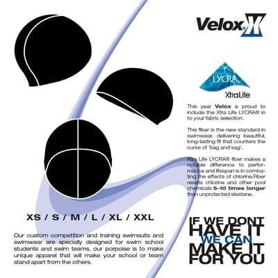 Velox Swim Caps