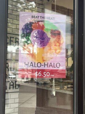 Halo halo poster - $6.50!