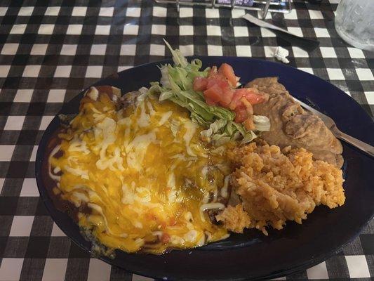 Barbacoa Enchiladas