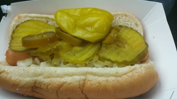 Shit ty chicago dog. Not even close.