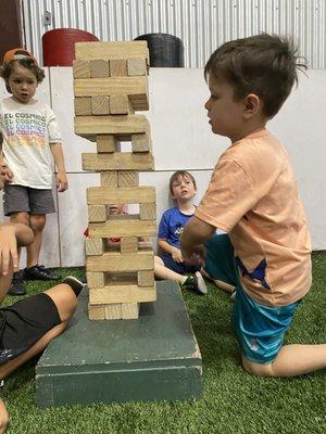 All-Star Sports Camp jenga