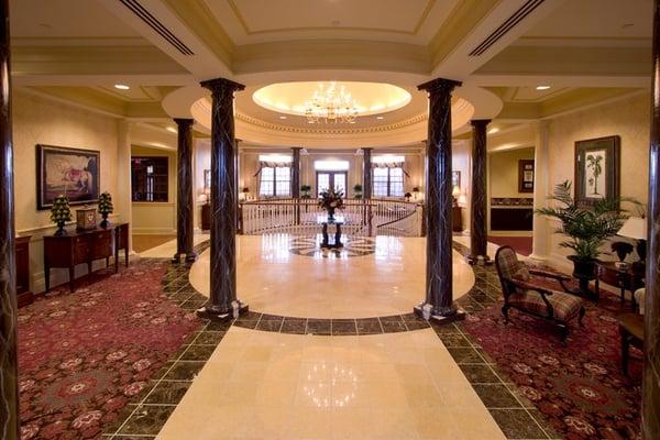 Clubhouse lobby