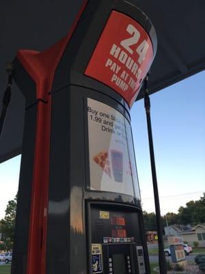 Twenty four hours pay at the pump