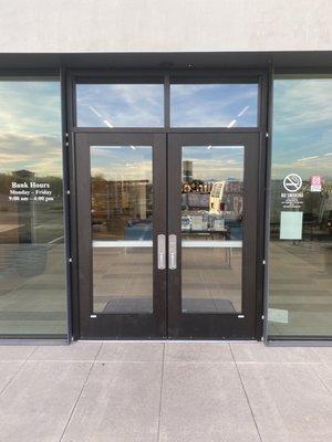 Storefront doors and windows