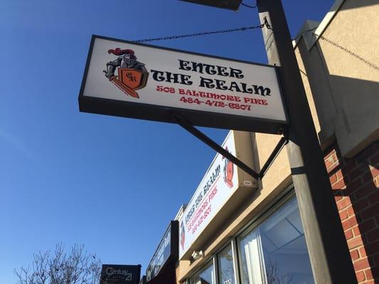 Sign can be seen from Baltimore ace across from Jim's Steaks