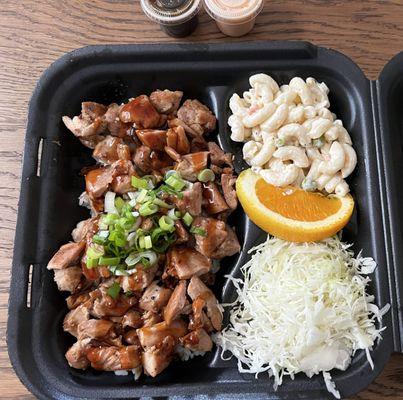 Chicken teriyaki plate