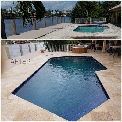 Pool remodeling Key West FL