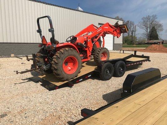 Big tex Tilt Bed trailers