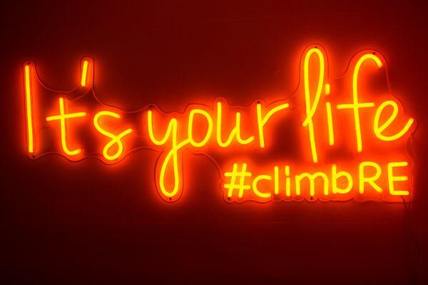 It's your life #climbRE