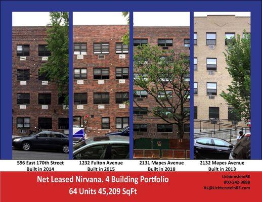 For Sale Best Investment 100% Master Leased Multifamily Portfolio