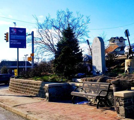 Paoli Train Station -- Veterans' Memorial