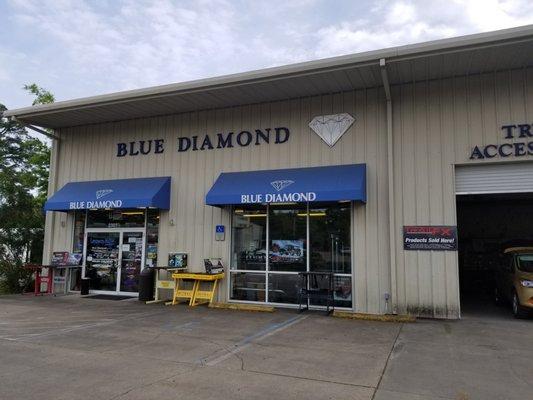 Blue Diamond Truck