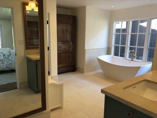 Remodeled Master bath