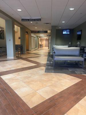 Surgical waiting area