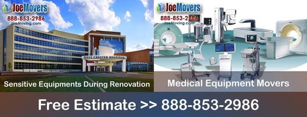 Medical office Movers http://JoeMovers.com