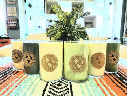 Handmade Soy Candle - Packaging Made in USA