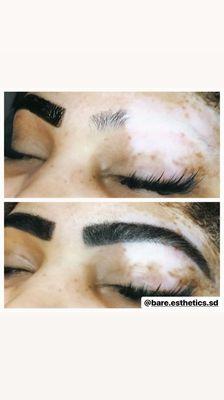 Brow enhancements can assist your every day brow makeup! Wake up like this!