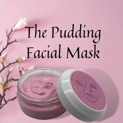 The power of the pudding mask. We create non-drying masks for easy and quick absorption and easy removal.