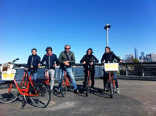 Exploring Red Hook by bike on a gorgeous Fall day